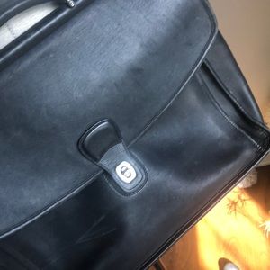 Vintage Coach Briefcase - Black